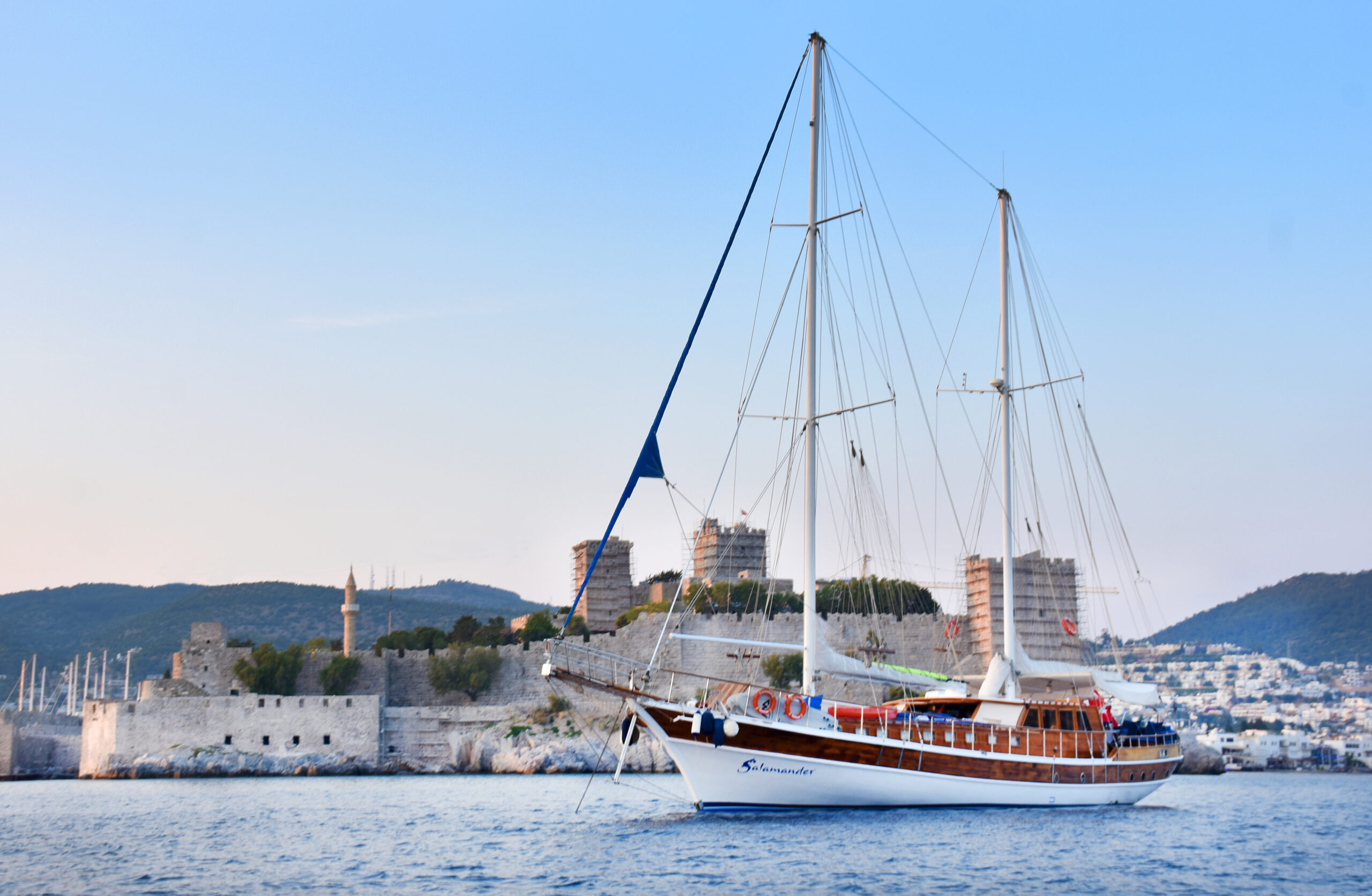 Sailing in Turkey